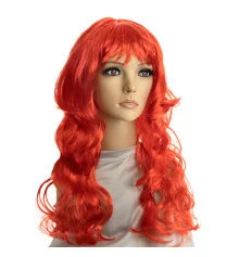 Парик Волнистый (красный) купить в интернет магазине подарков ПраздникШоп