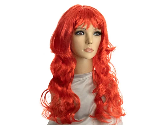 Парик Волнистый (красный) купить в интернет магазине подарков ПраздникШоп
