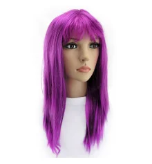 Парик Ровный (сиреневый) купить в интернет магазине подарков ПраздникШоп