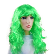 Парик Волнистый (изумрудный) купить в интернет магазине подарков ПраздникШоп
