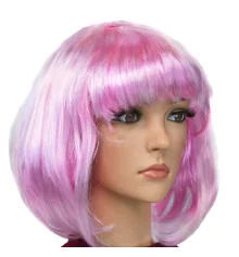 Парик Каре (светло-розовый) купить в интернет магазине подарков ПраздникШоп