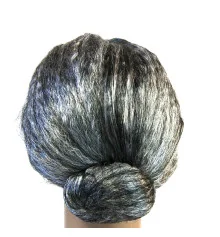 Парик Бабушки старушки (седой) купить в интернет магазине подарков ПраздникШоп