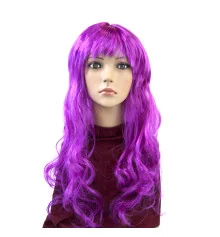 Парик Волнистый (сиреневый) купить в интернет магазине подарков ПраздникШоп