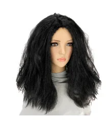 Парик Призрак 60 см (черный) купить в интернет магазине подарков ПраздникШоп