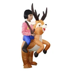 Надувной костюм детский Всадник на Олене купить в интернет магазине подарков ПраздникШоп