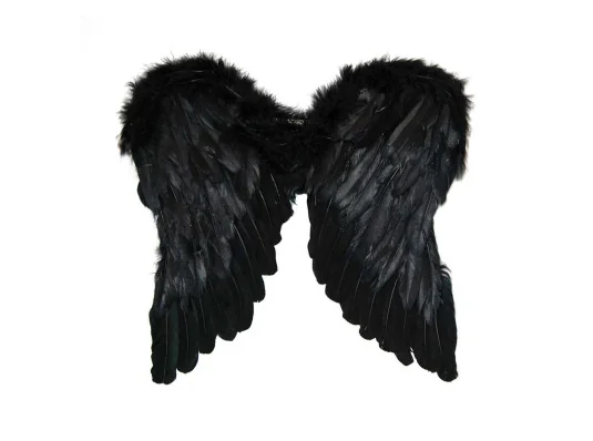 Крылья Амура средние 45х45см (черные) купить в интернет магазине подарков ПраздникШоп