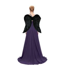 Крылья Амура гигант 60х70см (черные) купить в интернет магазине подарков ПраздникШоп