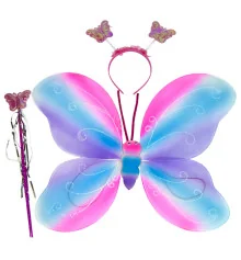Набор Бабочки Карнавальный 50х38см 11769 (радужный) купить в интернет магазине подарков ПраздникШоп