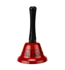 Колокольчик KISS (красный) купить в интернет магазине подарков ПраздникШоп