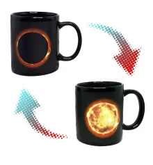 Чашка хамелеон Затмение купить в интернет магазине подарков ПраздникШоп