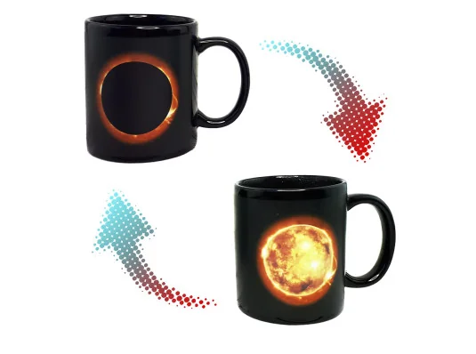 Чашка хамелеон Затмение купить в интернет магазине подарков ПраздникШоп