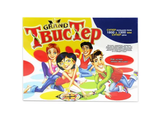 Игра напольная ТВИСТЕР БОЛЬШОЙ купить в интернет магазине подарков ПраздникШоп