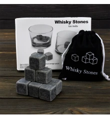 Камни для виски Whisky Stones (серые) купить в интернет магазине подарков ПраздникШоп