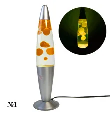 Лава лампа с парафином (40см) желтая купить в интернет магазине подарков ПраздникШоп