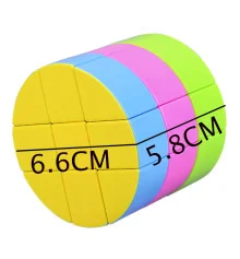 Кубик Рубика Цилиндр без наклеек купить в интернет магазине подарков ПраздникШоп