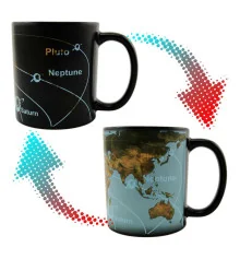 Чашка хамелеон SOLAR SYSTEM купить в интернет магазине подарков ПраздникШоп