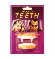Зубы Вампира резиновые двойные купить в интернет магазине подарков ПраздникШоп