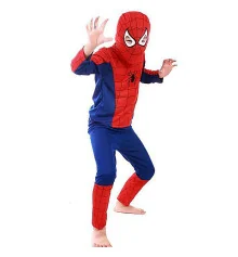 Маскарадный костюм Спайдермен синий (размер S) купить в интернет магазине подарков ПраздникШоп