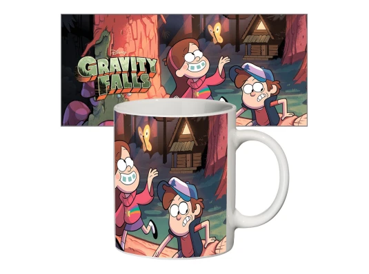 Чашка с принтом 63401 Gravity Falls #1 купить в интернет магазине подарков ПраздникШоп