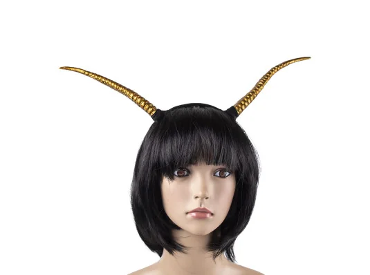 Рога демона Асмодея на обруче золото купить в интернет магазине подарков ПраздникШоп