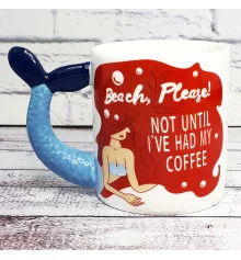 Кружка фигурная Русалка купить в интернет магазине подарков ПраздникШоп