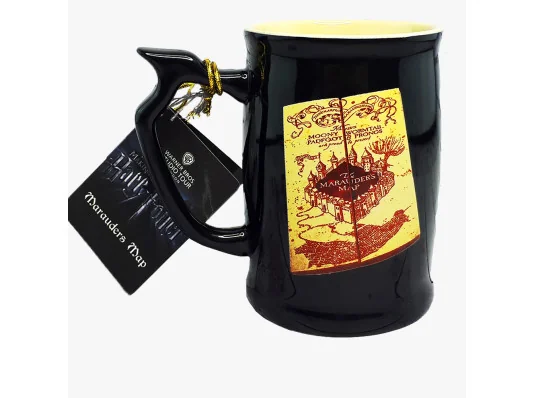 Кружка фигурная Гарри Поттер карта Мародеров купить в интернет магазине подарков ПраздникШоп