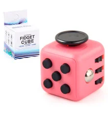 Кубик антистресс Fidget Cube (розовый с черным) купить в интернет магазине подарков ПраздникШоп