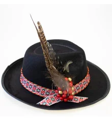 Карнавальная шляпа Украинская Полесье купить в интернет магазине подарков ПраздникШоп