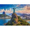 Фигурный деревянный пазл Христос-Искупитель