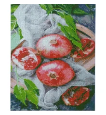 Алмазная мозаика ПРЕМИУМ Гранатовый вкус размером 40х50 см (D0011) купить в интернет магазине подарков ПраздникШоп