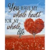 Картина по номерам ПРЕМИУМ My heart с лаком размером 40х50 см (SY6883)