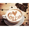 Картина по номерам ПРЕМИУМ Coffee с лаком размером 40х50 см VA-1964