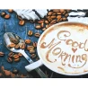 Картина за номерами ПРЕМІУМ Кава. Good Morning розміром 40х50 см GS099