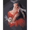 Картина по номерам ПРЕМИУМ Женская красота с лаком 40х50 см (SY6641)