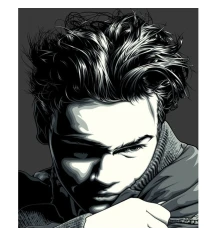 Картина по номерам ПРЕМИУМ River Phoenix размером 40х50 см (DY292) купить в интернет магазине подарков ПраздникШоп