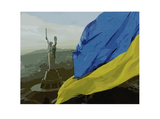 Картина по номерам ПРЕМИУМ Родина Мать с лаком размером 40х50 см (SY6935) купить в интернет магазине подарков ПраздникШоп