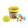 Кинетический песок Magic Sand желтый в ведре 1 кг (372-6)