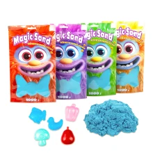 Кинетический песок Magic sand в пакете 39404-3 голубой купить в интернет магазине подарков ПраздникШоп