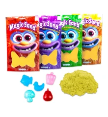 Кинетический песок Magic sand в пакете 39404-5 желтый купить в интернет магазине подарков ПраздникШоп