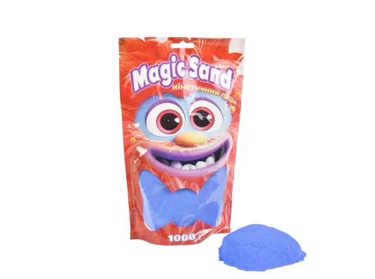 Кинетический песок Magic sand в пакете 39404-9 синий купить в интернет магазине подарков ПраздникШоп