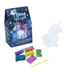 Набор для творчества Ночник Pony light night на украинском языке (30704) купить в интернет магазине подарков ПраздникШоп