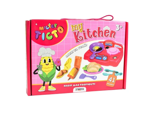 Набор для творчества Мистер тесто My Kitchen на украинском языке (41025) купить в интернет магазине подарков ПраздникШоп