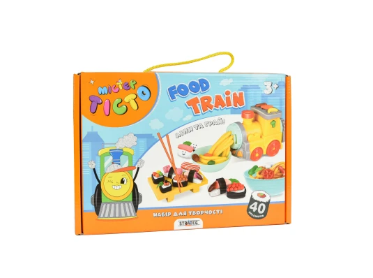 Набор для творчества Мистер тесто Food Train на украинском языке (41027) купить в интернет магазине подарков ПраздникШоп