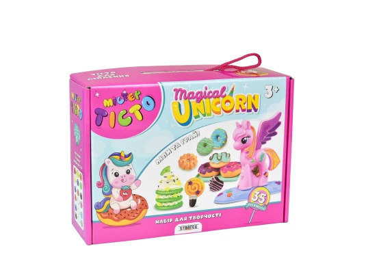 Набор для творчества Мистер тесто Magical Unicorn на украинском языке (41021) купить в интернет магазине подарков ПраздникШоп