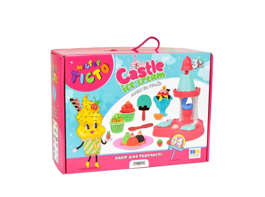 Набор для творчества Мистер тесто Castle Ice-Cream на украинском языке (41030) купить в интернет магазине подарков ПраздникШоп