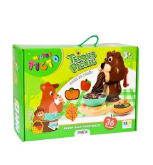 Набор для творчества Мистер тесто Teddy's Picnic на украинском языке (41033) купить в интернет магазине подарков ПраздникШоп