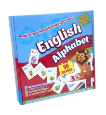 Обучающие пазлы English alphabet 96 карт на английском языке (539) купить в интернет магазине подарков ПраздникШоп