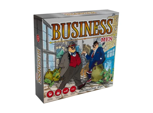 Настольная игра Business men экономическая на русском языке (30556) купить в интернет магазине подарков ПраздникШоп