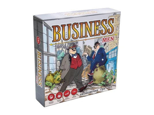 Настольная игра Business men экономическая на украинском языке (30516) купить в интернет магазине подарков ПраздникШоп