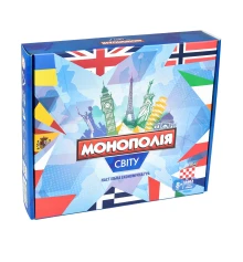 Настольная игра Экономика мировая монополия на украинском языке (7007) купить в интернет магазине подарков ПраздникШоп